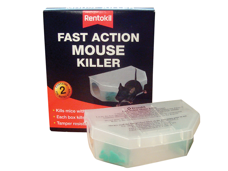 RKLPSF135 - Fast Action Mouse Killer (Twin Pack)