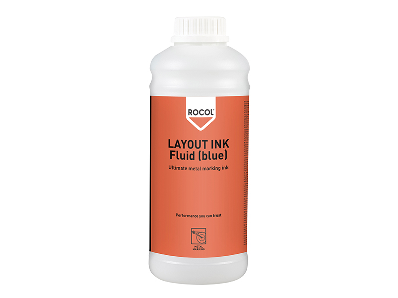 ROC57034 - LAYOUT INK Fluid Blue 1 litre