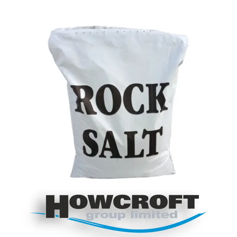 Rock Salt 20HB - De-Icing Rock Salt 20kg Bag White