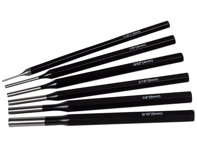 ROU31178 - Parallel Pin Punch Set 6 Piece