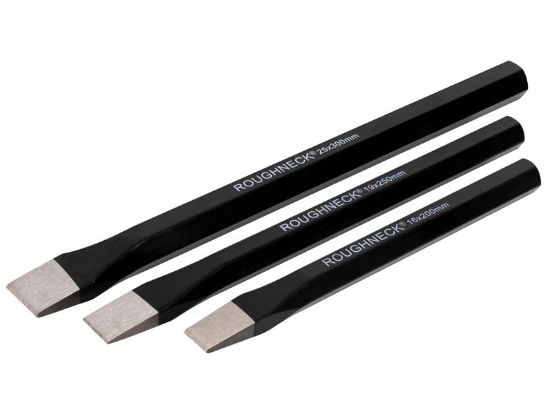Cold Chisel 3 Piece Set 200mm 250mm & 300mm