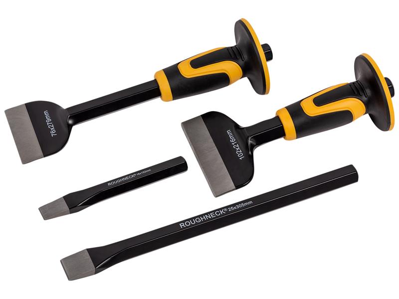 ROU31994 - Bolster & Cold Chisel Set 4 Piece
