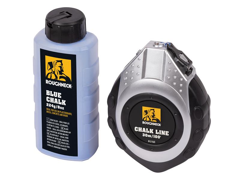 Chalk Line 30m & Blue Chalk