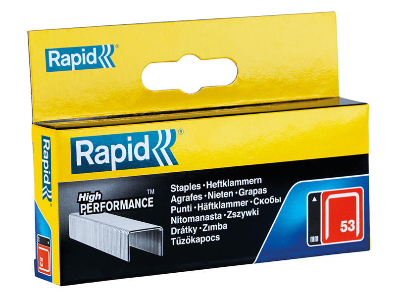 RPD5312B2500 - 53/12B 12mm Galvanised Staples Box 2500