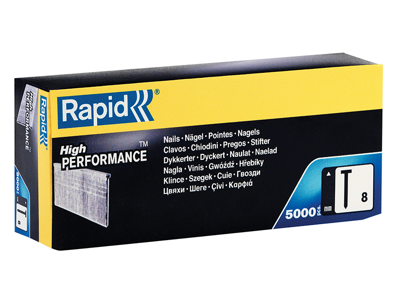 RPD825 - No.8 Brad Nails 18Ga 25mm (Box 5000)