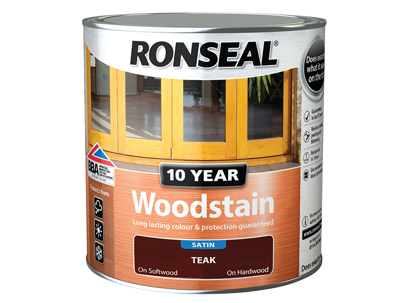 10 Year Woodstain Teak 750ml