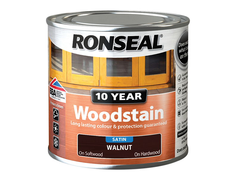 10 Year Woodstain Walnut 250ml