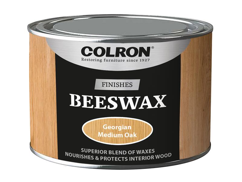 RSLCRPBWGMO4 - Colron Refined Beeswax Paste Medium Oak 400g