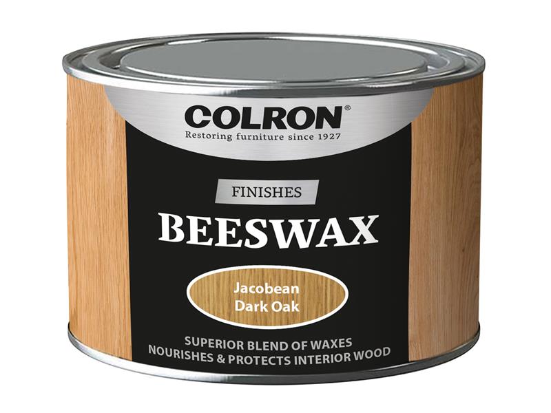 RSLCRPBWJDO4 - Colron Refined Beeswax Paste Dark Oak 400g
