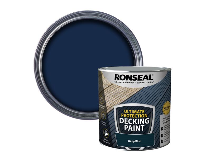 RSLDPDB25L - Ultimate Protection Decking Paint Deep Blue 2.5 litre