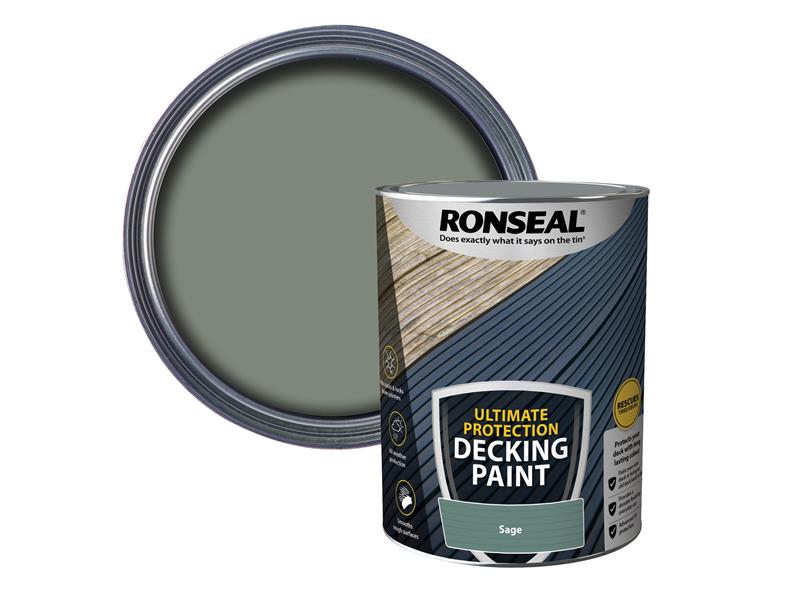 Ultimate Protection Decking Paint Sage 5 litre