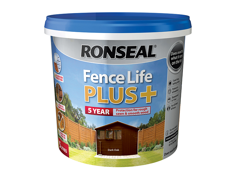 Fence Life Plus+ Dark Oak 5 litre