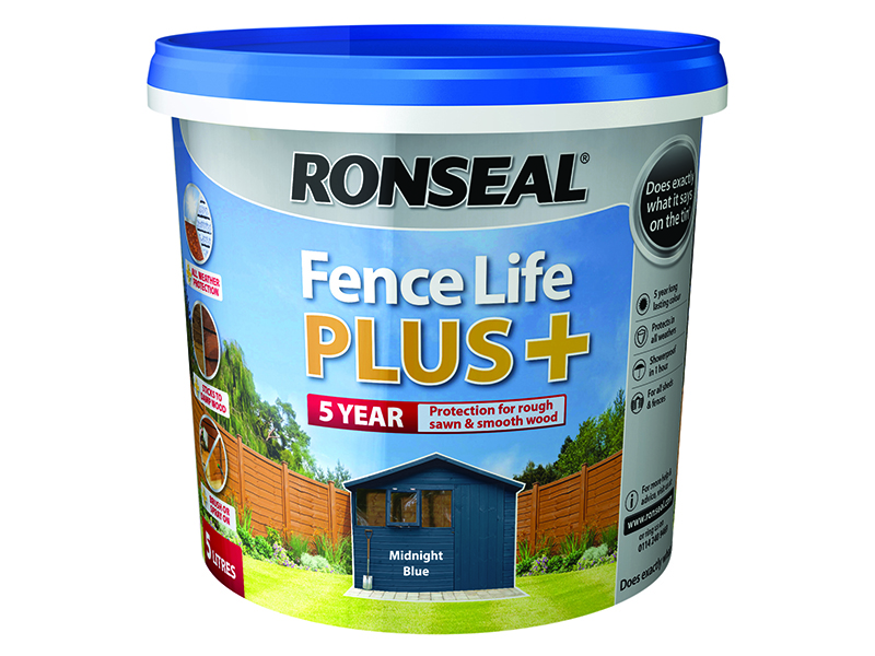 RSLFLPPMB5L - Fence Life Plus+ Midnight Blue 5 litre