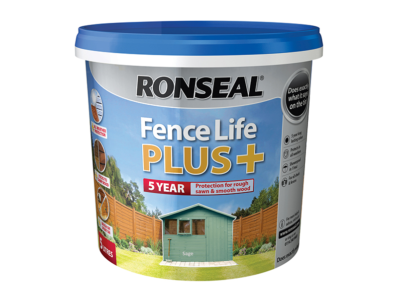Fence Life Plus+ Sage 5 litre