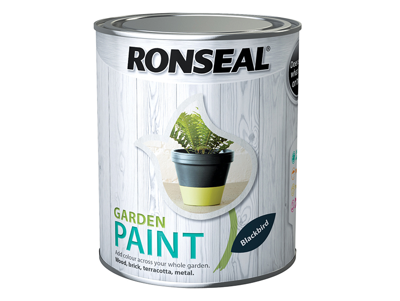 Garden Paint Black Bird 750ml