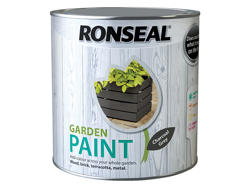 Garden Paint Charcoal Grey 2.5 litre