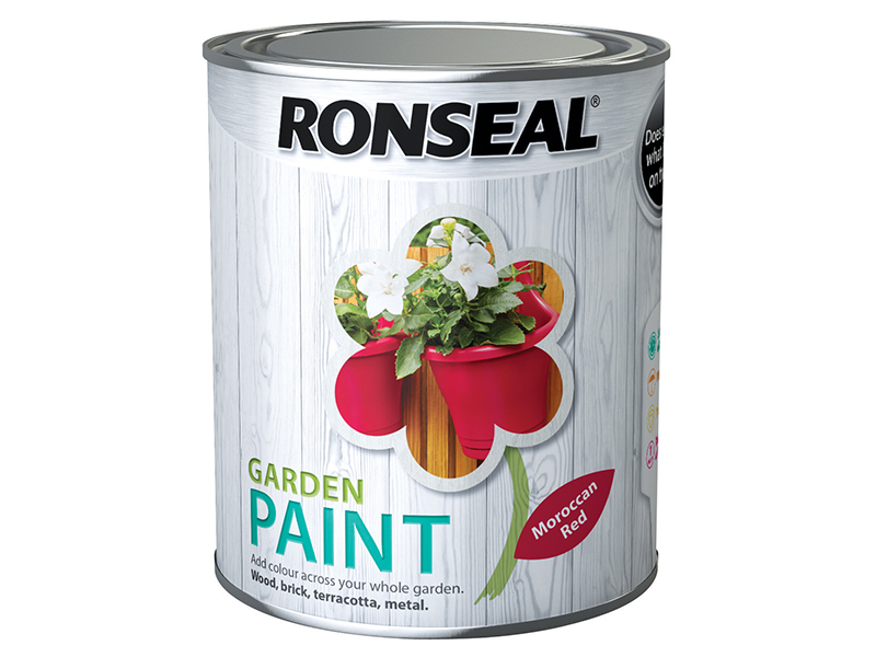 RSLGPMR750 - Garden Paint Moroccan Red 750ml