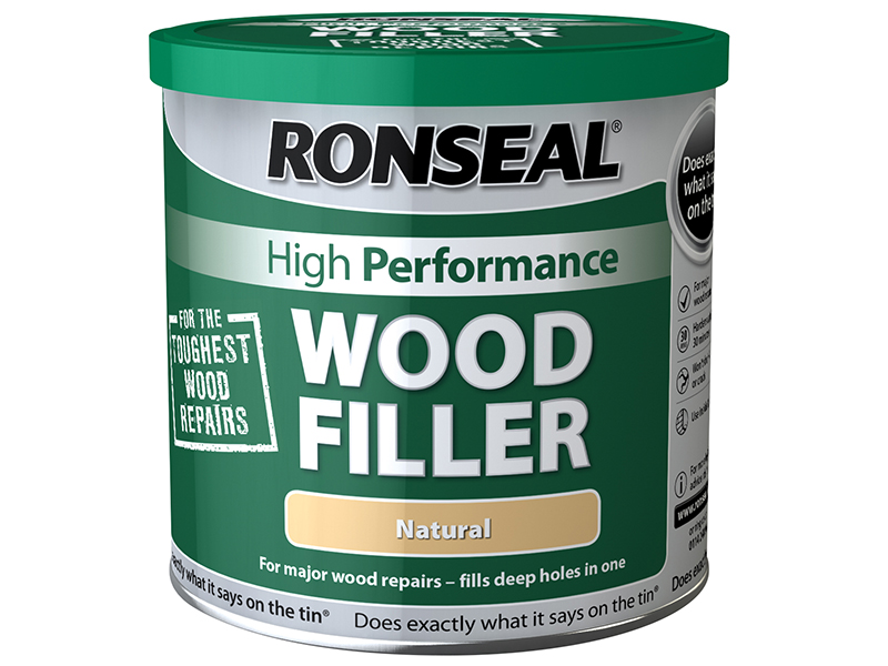 High-Performance Wood Filler Dark 550g