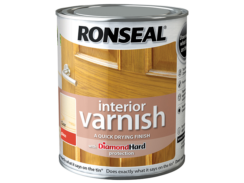 RSLIVGCL250 - Interior Varnish Quick Dry Gloss Clear 250ml