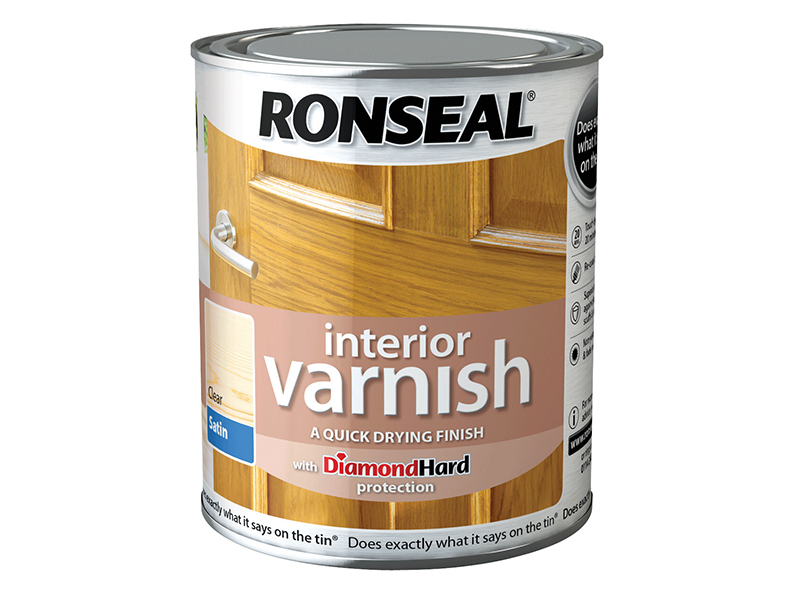 RSLIVSCL250 - Interior Varnish Quick Dry Satin Clear 250ml