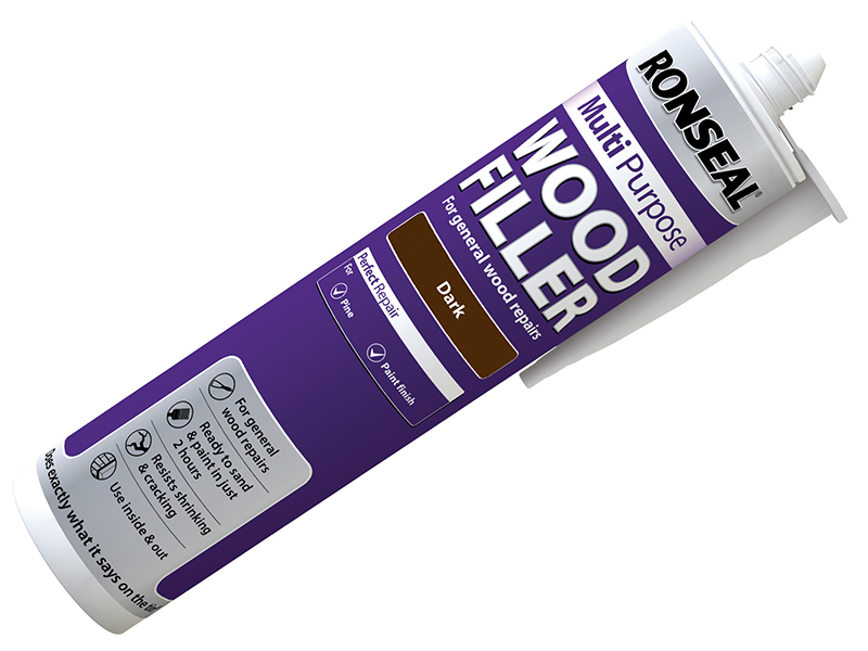 RSLMPWFD310 - Multipurpose Wood Filler Cartridge Dark 310ml