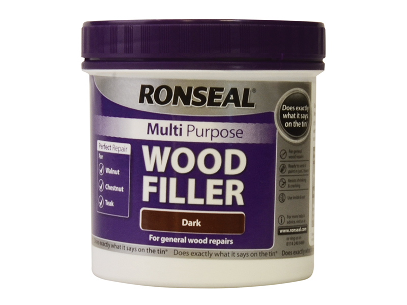 RSLMPWFD465 - Multipurpose Wood Filler Tub Dark 465g