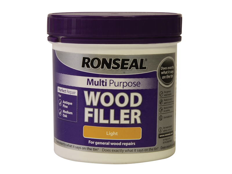RSLMPWFL465 - Multipurpose Wood Filler Tub Light 465g