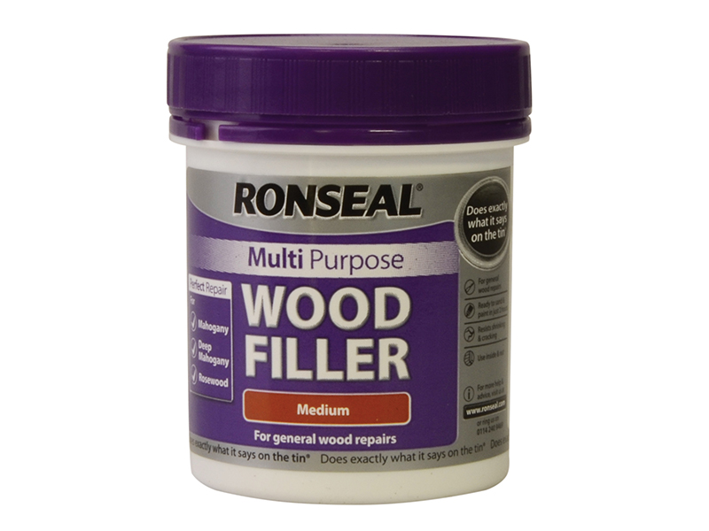 RSLMPWFM250G - Multipurpose Wood Filler Tub Medium 250g