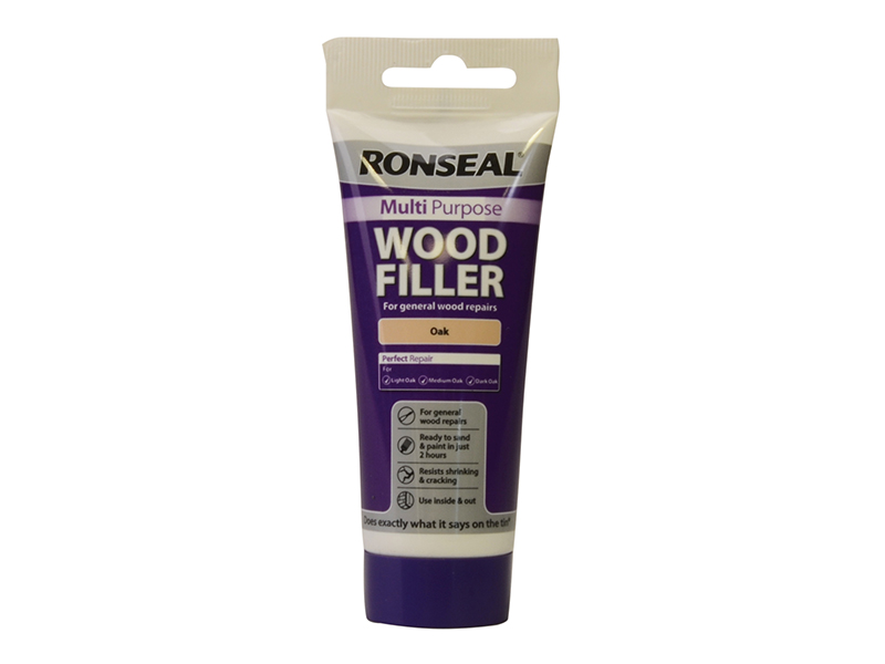 RSLMPWFO100G - Multipurpose Wood Filler Tube Oak 100g