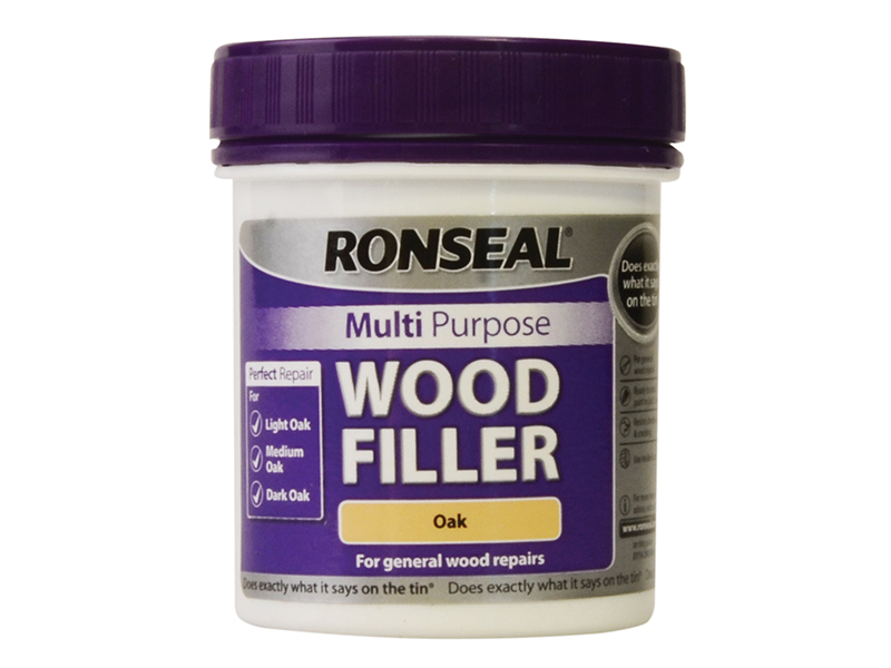 RSLMPWFO250G - Multipurpose Wood Filler Tub Oak 250g