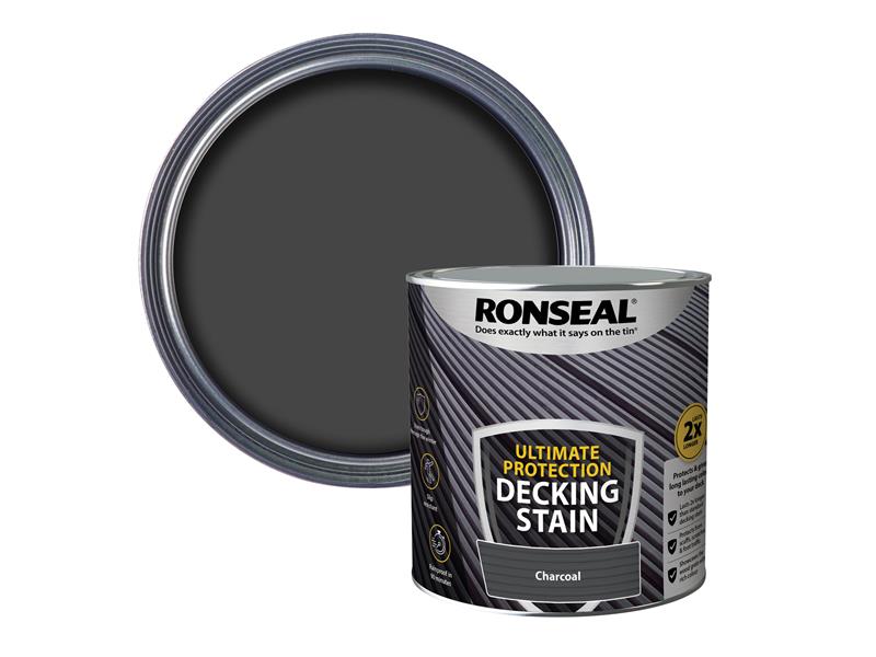 Ultimate Protection Decking Stain Charcoal 2.5 litre