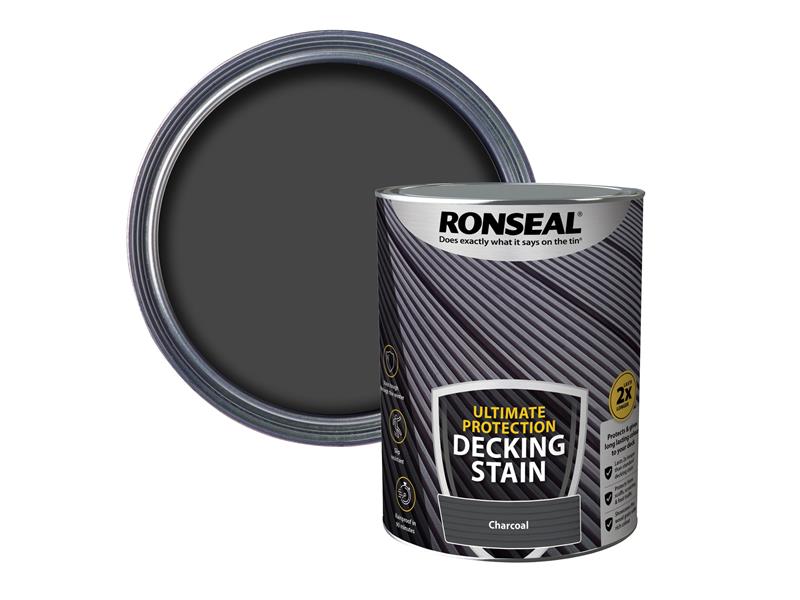Ultimate Protection Decking Stain Charcoal 5 litre