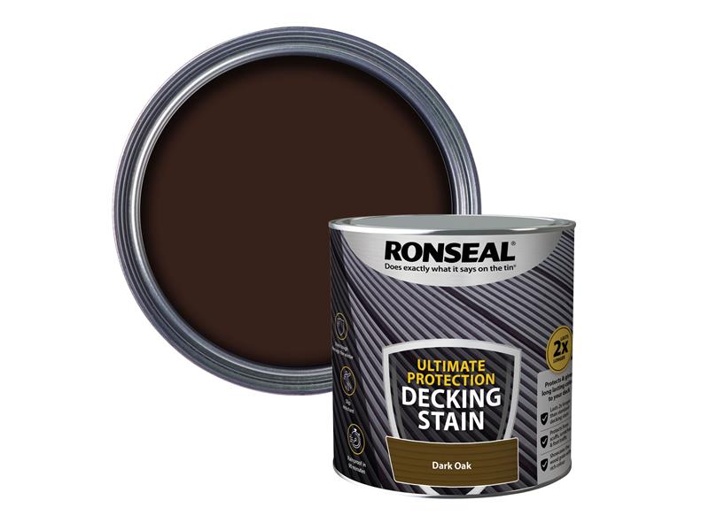 RSLNUDSDO25L - Ultimate Protection Decking Stain Dark Oak 2.5 litre