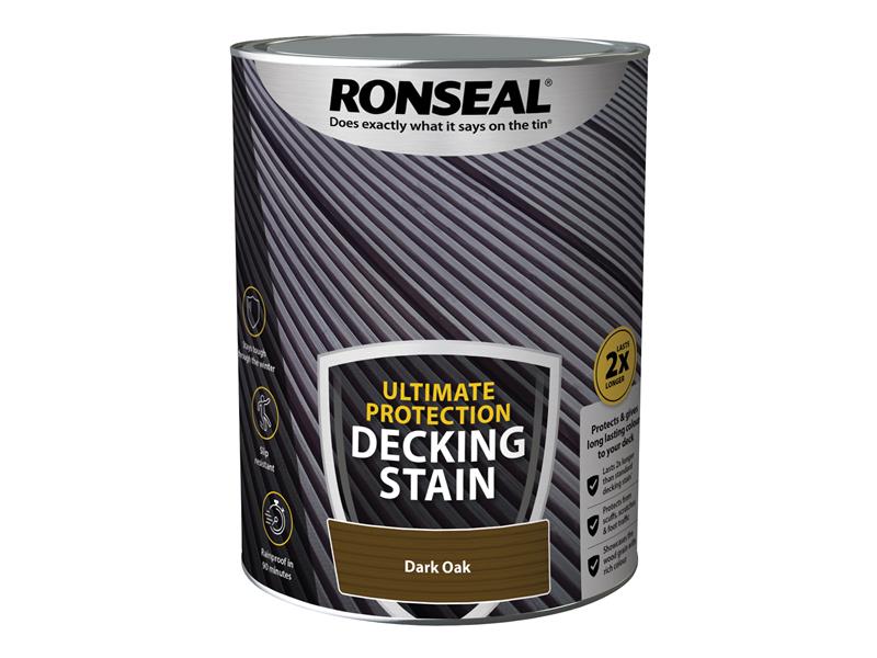 RSLNUDSDO5L - Ultimate Protection Decking Stain Dark Oak 5 litre