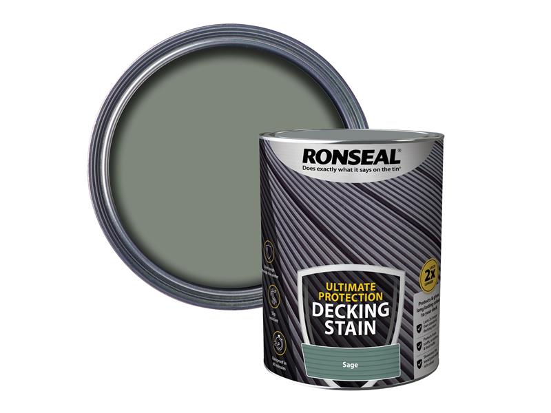 RSLNUDSS5L - Ultimate Protection Decking Stain Sage 5 litre