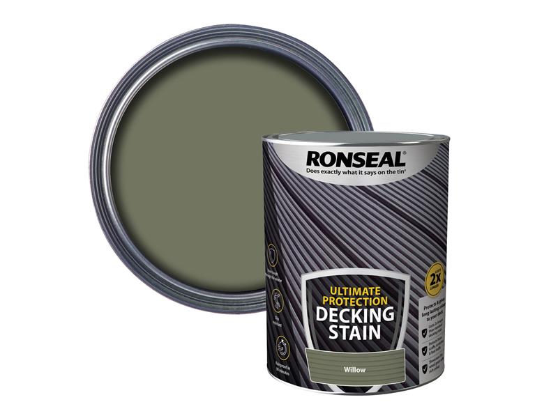 RSLNUDSW5L - Ultimate Protection Decking Stain Willow 5 litre