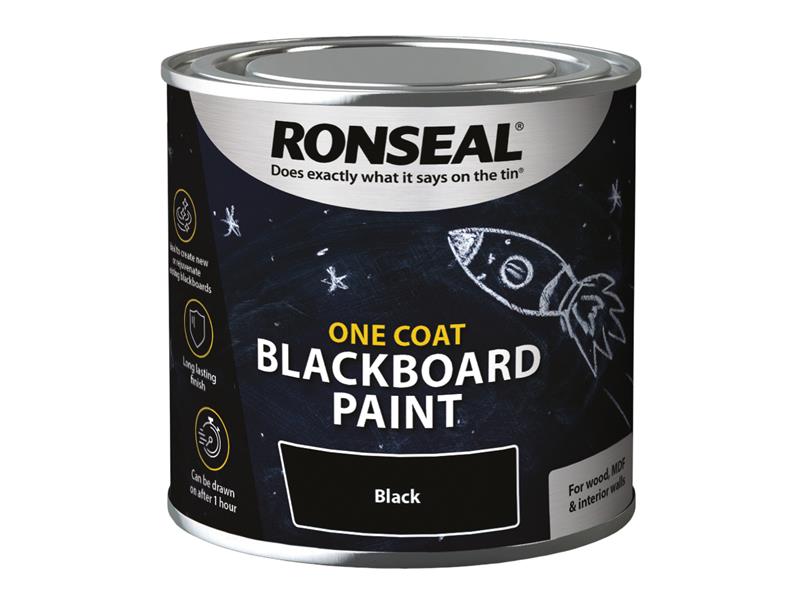 RSLOCBBP250 - One Coat Blackboard Paint 250ml