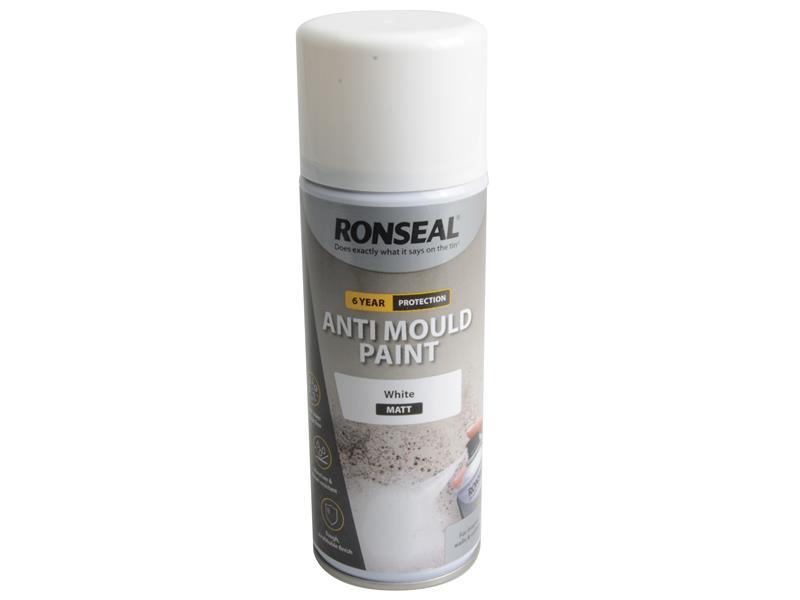 RSLQDAMAWM - 6 Year Anti Mould Aerosol White Matt 400ml