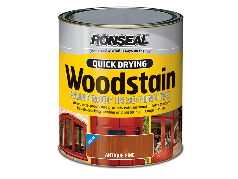 RSLQDWSDO750 - Quick Drying Woodstain Satin Dark Oak 750ml