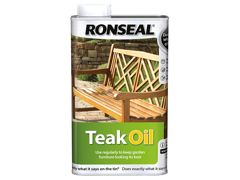 RSLTO1L - Garden Furniture Teak Oil Can 1 litre