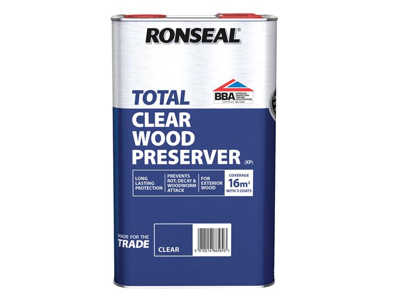 RSLTTWPCL5L - Trade Total Wood Preserver Clear 5 litre