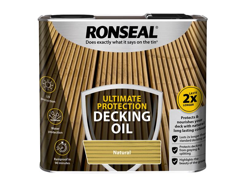 RSLUDON25L - Ultimate Protection Decking Oil Natural 2.5 litre