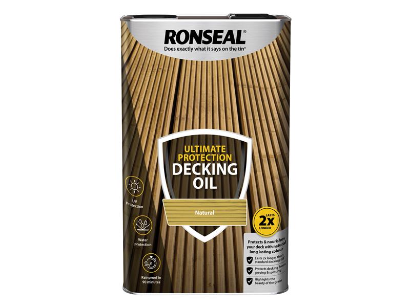 RSLUDON5L - Ultimate Protection Decking Oil Natural 5 litre