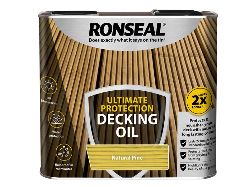 Ultimate Protection Decking Oil Natural Pine 2.5 litre