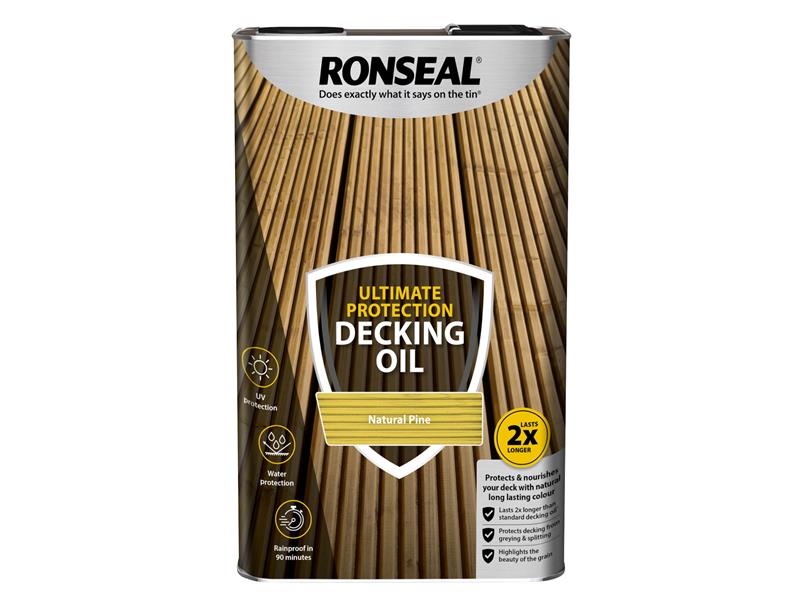 RSLUDONP5L - Ultimate Protection Decking Oil Natural Pine 5 litre