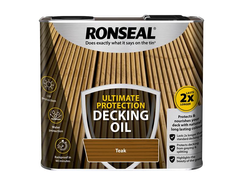 Ultimate Protection Decking Oil Teak 2.5 litre