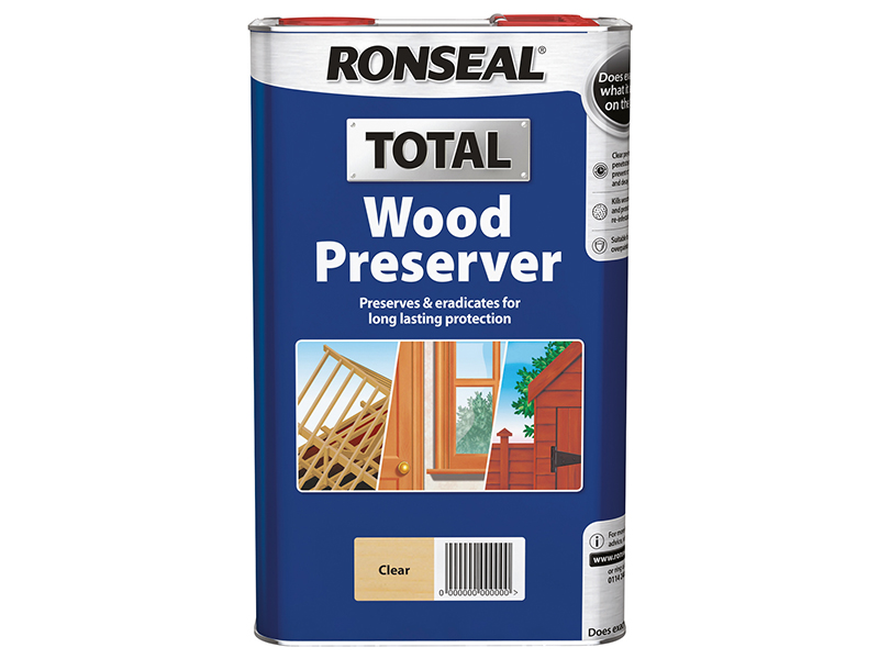 RSLWPCL5L - Total Wood Preserver Clear 5 litre