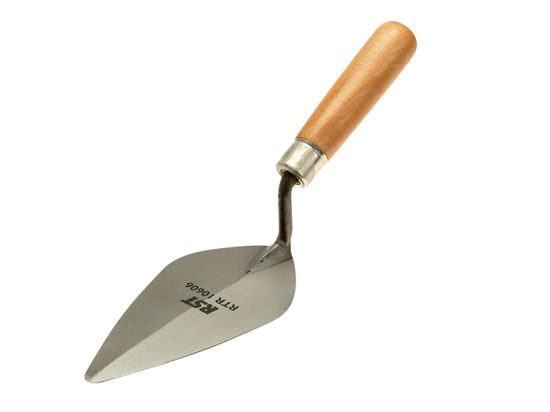 RST1066 - Pointing Trowel London Pattern Wooden Handle 6in