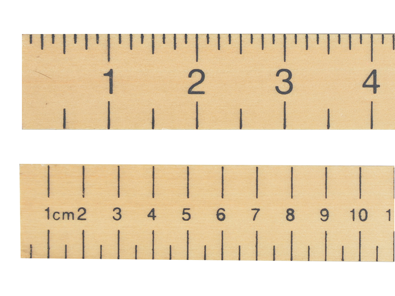 RST670 - Hardwood 1 Metre Stick Plain