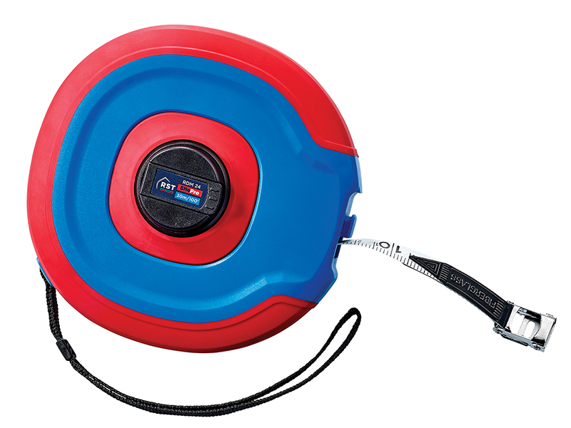 RSTRDM24 - SitePro Fibreglass Tape 30m/100ft (Width 13mm)